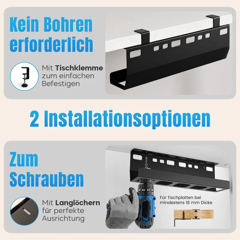 2GOODz Kabelorganisation · Schwarz