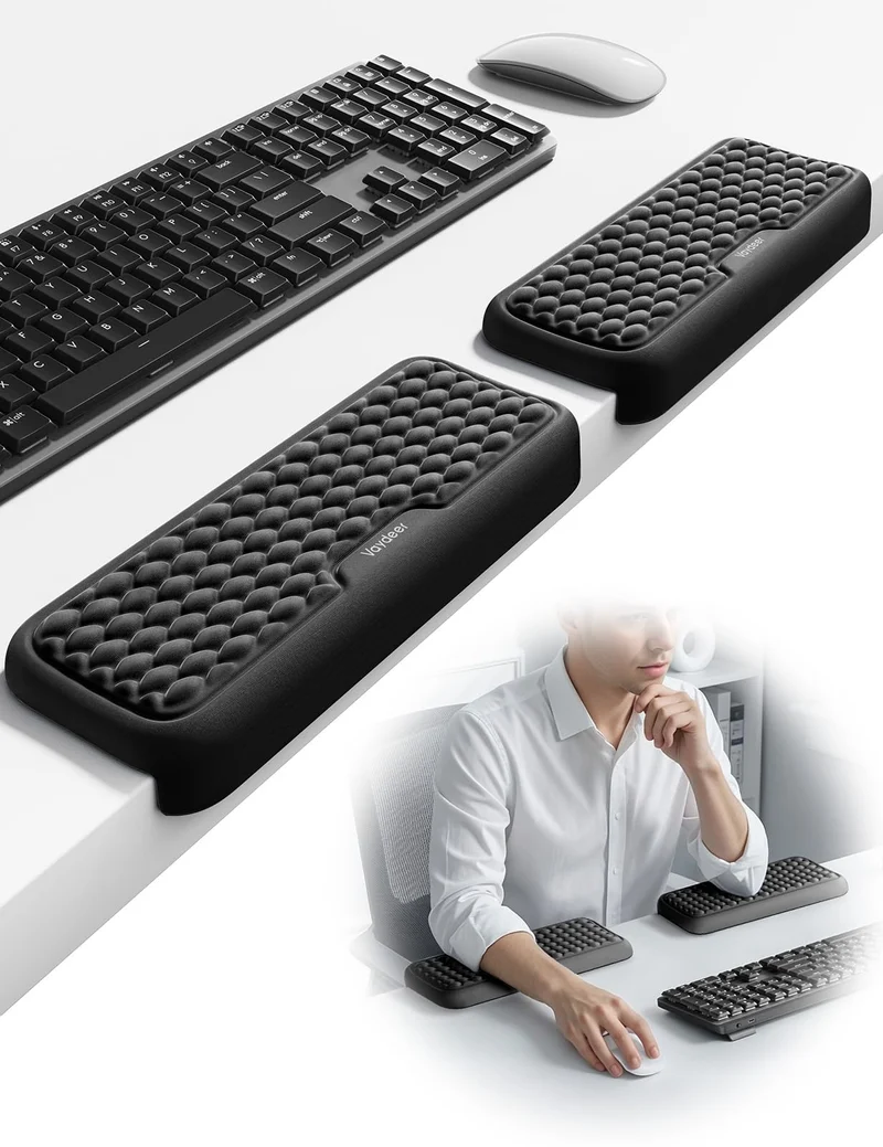 VAYDEER Handgelenkauflage · 18 x 3.5 inches · -Schwarz-