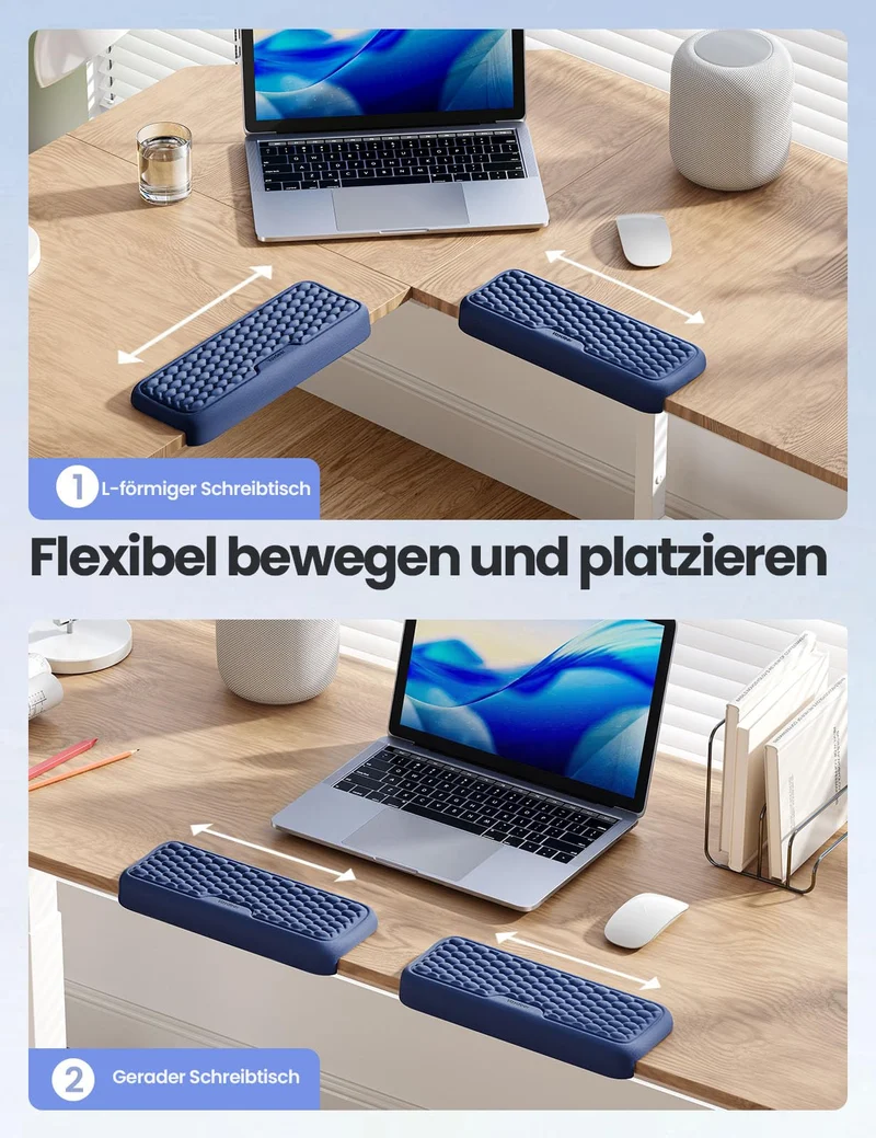 VAYDEER Handgelenkauflage · 18 x 3.5 inches · -Schwarz-