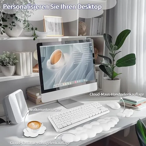 Sushret Handgelenkauflage · for Tenkeyless Keyboard · 01 Weiß