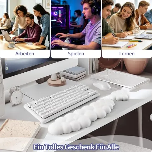 Sushret Handgelenkauflage · for Tenkeyless Keyboard · 01 Weiß