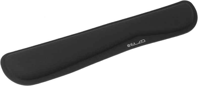 ELZO Handgelenkauflage · para Teclado · Schwarz, Faser