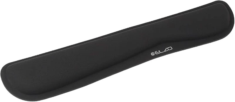 ELZO Handgelenkauflage · para Teclado · Schwarz, Faser