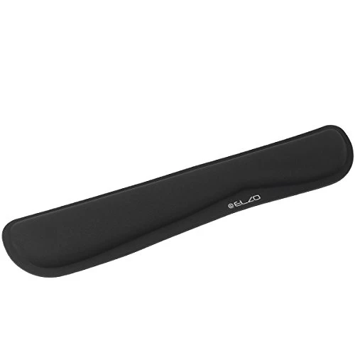 ELZO Handgelenkauflage · para Teclado · Schwarz, Faser