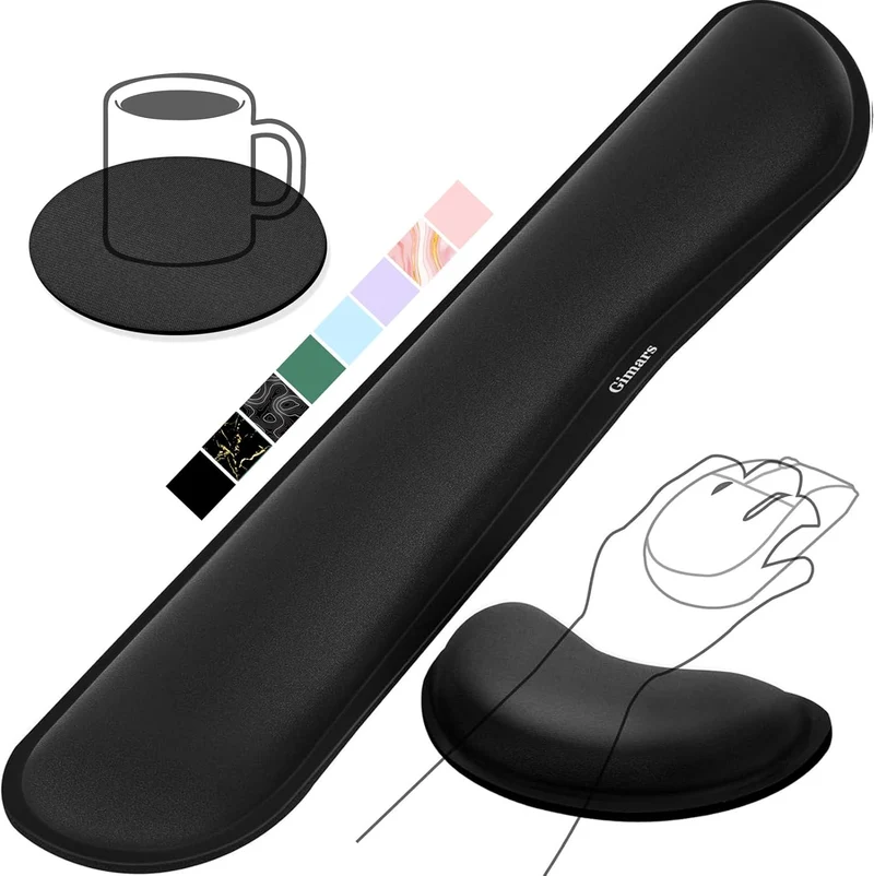 Gimars Handgelenkauflage · Standard · schwarz