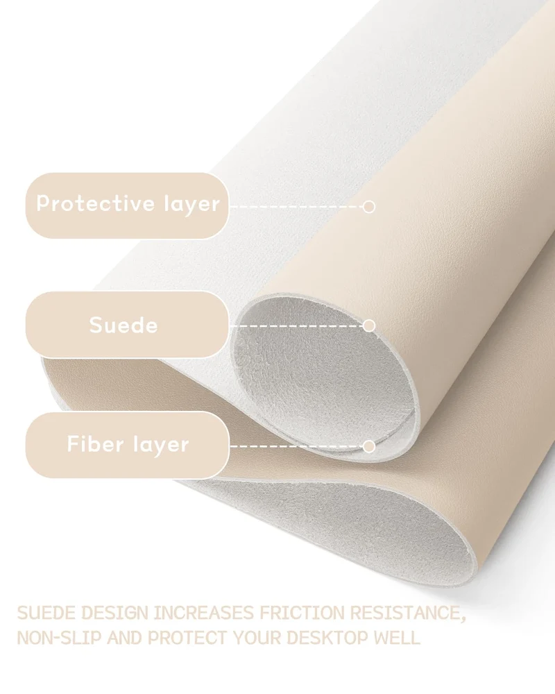 YSAGi Schreibtischunterlage · 80 x 40 cm · Beige