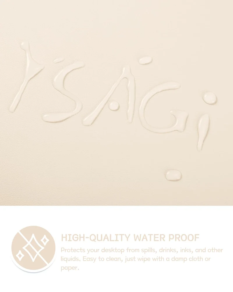 YSAGi Schreibtischunterlage · 80 x 40 cm · Beige