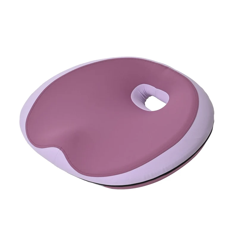 Sitzkissen aus Memory-Schaum mit kühlendem Bezug und atmungsaktivem Design, ergonomisch, 50x46x15 cm, Nylon-Spandex-Hülle, Rosa