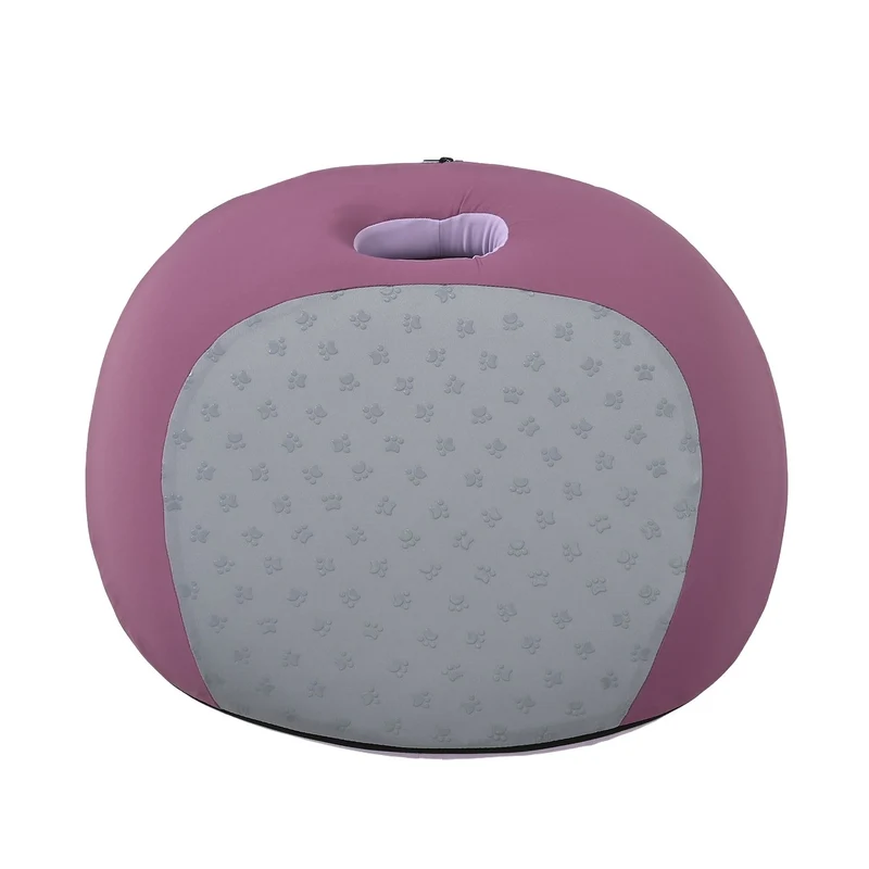 Sitzkissen aus Memory-Schaum mit kühlendem Bezug und atmungsaktivem Design, ergonomisch, 50x46x15 cm, Nylon-Spandex-Hülle, Rosa