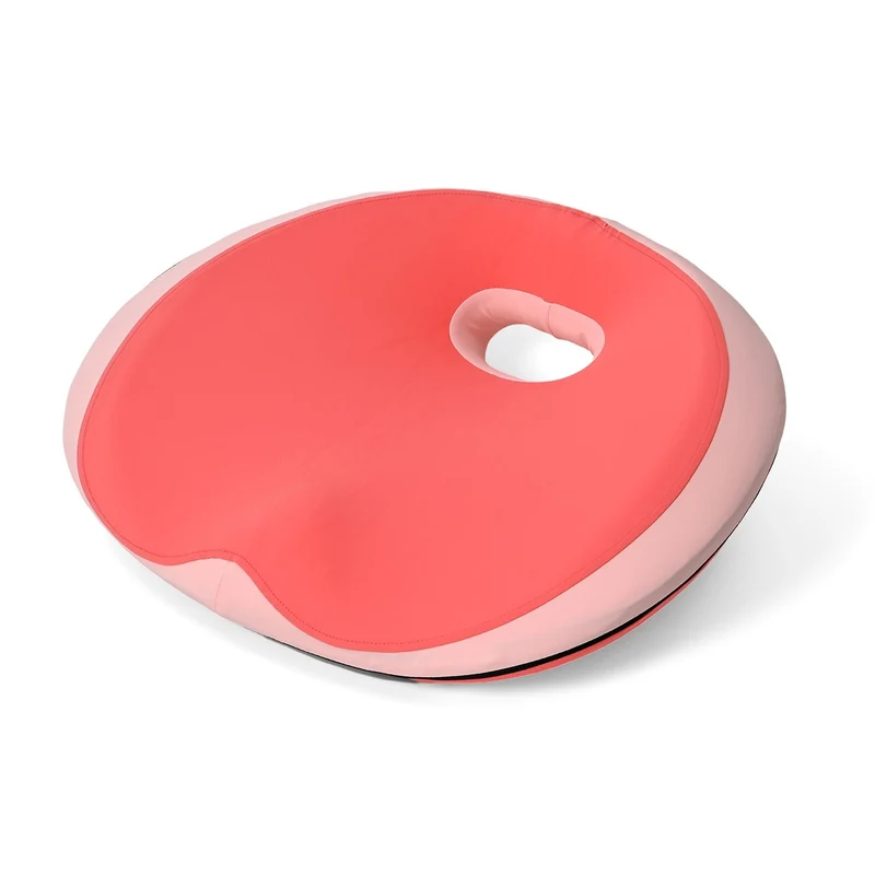 Sitzkissen aus Memory-Schaum mit kühlendem Bezug und atmungsaktivem Design, ergonomisch, 50x46x15 cm, Nylon-Spandex-Hülle, Rosa