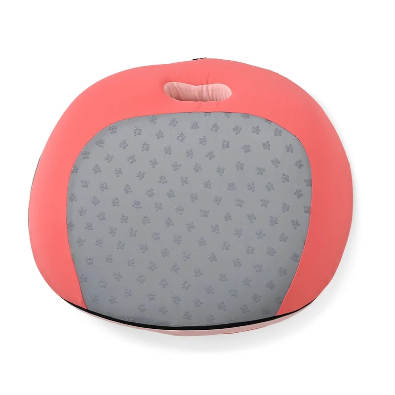 Sitzkissen aus Memory-Schaum mit kühlendem Bezug und atmungsaktivem Design, ergonomisch, 50x46x15 cm, Nylon-Spandex-Hülle, Rosa