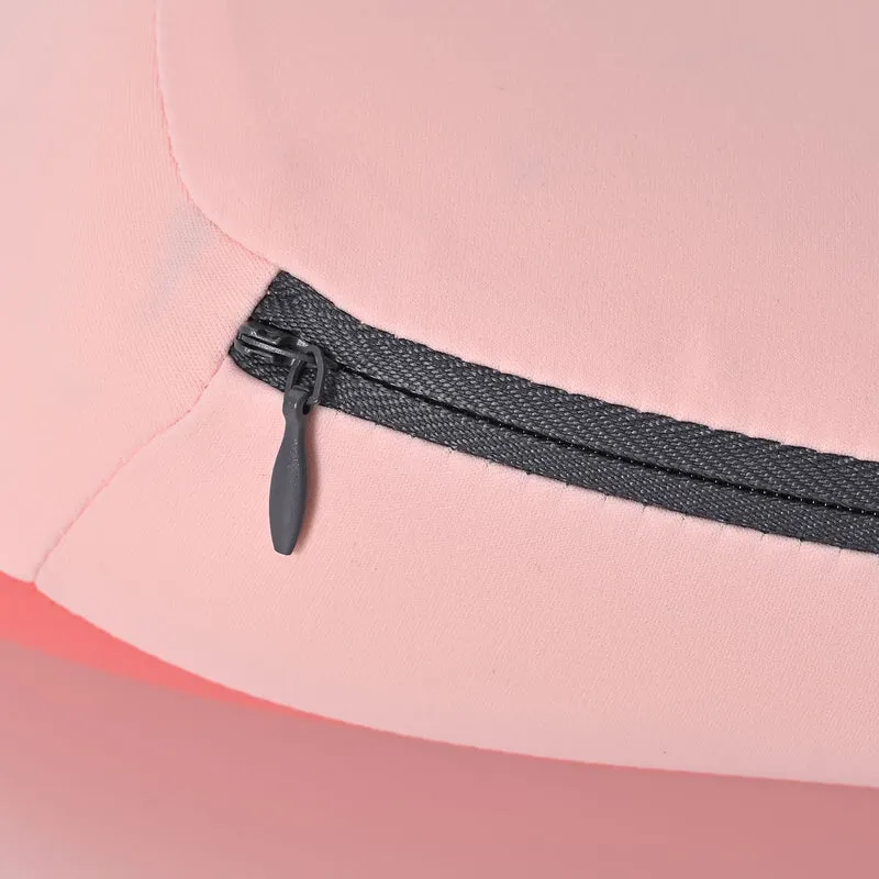Memory-Foam-Rückenkissen mit ergonomischem Design, vakuumverpackt, 40x34.5x15, Pink