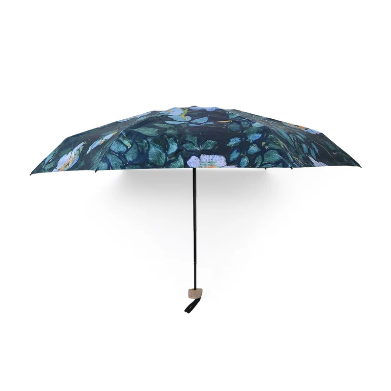 Sturmfester Poket-Regenschirm, leichtgewicht 261gr, mit UV-Schutz 91cm, Glasfaser rahmen, van Gogh