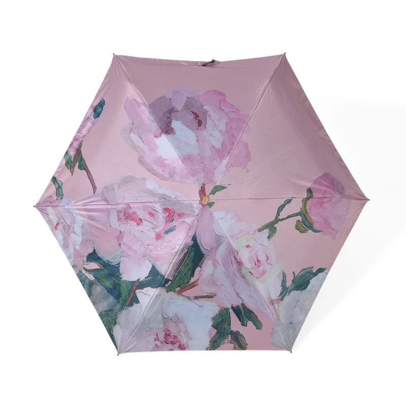Sturmfester Poket-Regenschirm, leichtgewicht 261gr, mit UV-Schutz 91cm, Glasfaser rahmen, van Gogh