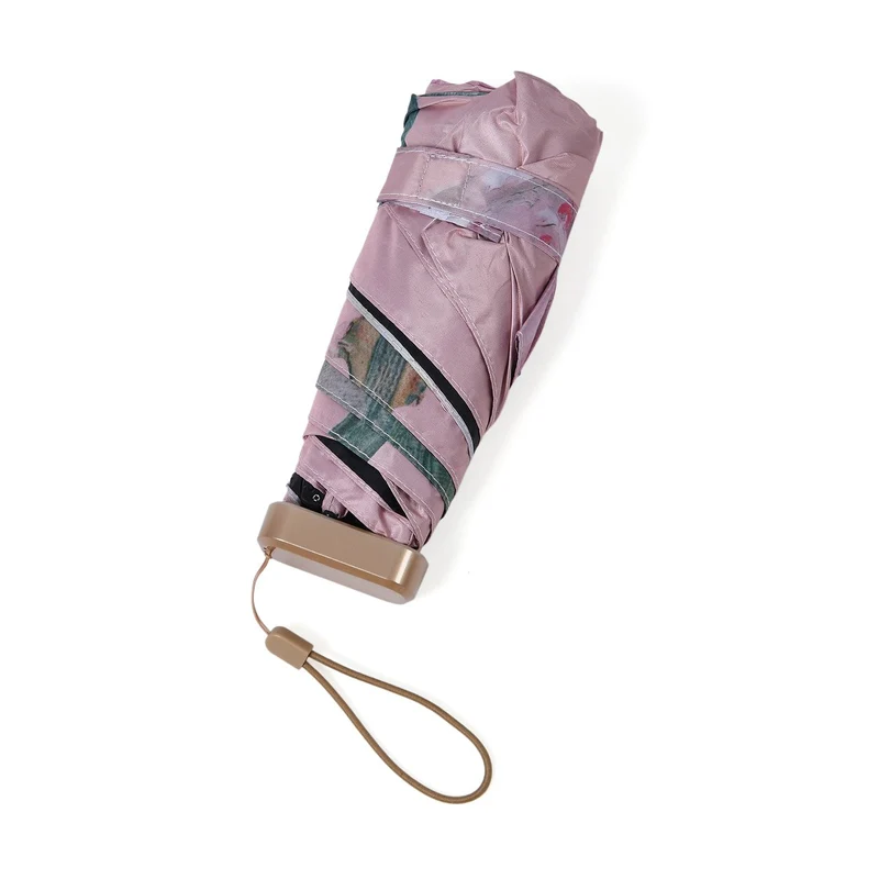 Sturmfester Poket-Regenschirm, leichtgewicht 261gr, mit UV-Schutz 91cm, Glasfaser rahmen, van Gogh