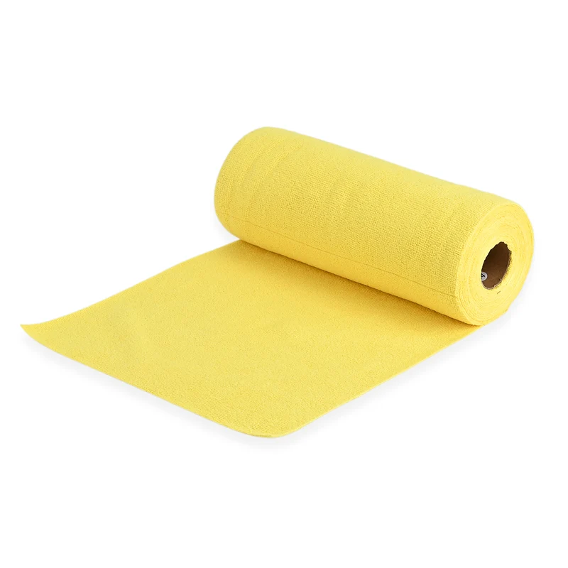 Wiederverwendbare Abreiß-Mikrofaser-Handtuchrolle - 30x30cm, 30 Tücher/Rolle, 180gsm, Rosa